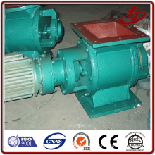 Rotary valve for powder feeder for pulse filter dust collector